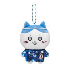 Chiikawa Petit Mini Mascot (Hachiware) Japan National Soccer Team Version