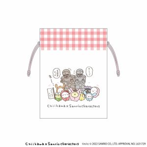Chiikawa   Sanrio Characters Bean Pouch (Pajama Party)