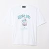 Magical Chiikawa Big T-Shirt Hachiware HELP ME White