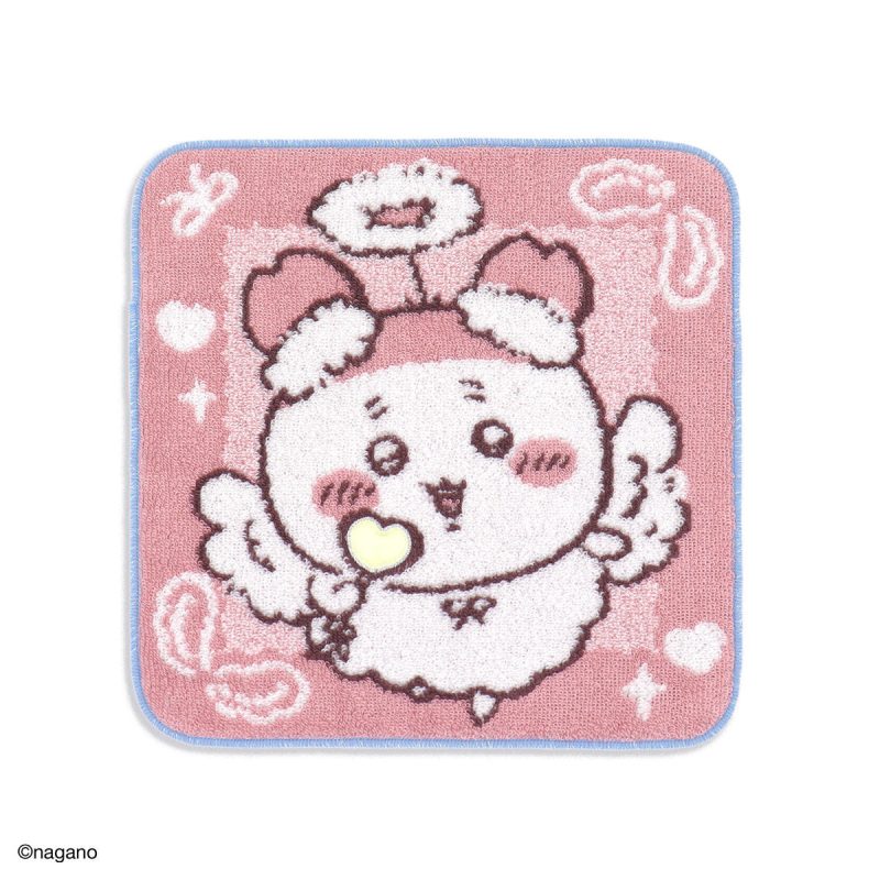 Chiikawa Towel Handkerchief (Angel / Pink)