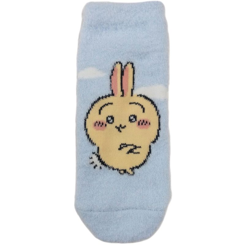 Chiikawa Cozy Sneaker Socks (Usagi Arm Cross) for Women