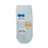 Chiikawa Fluffy Sneaker-Length Socks (face Mint) Kids'