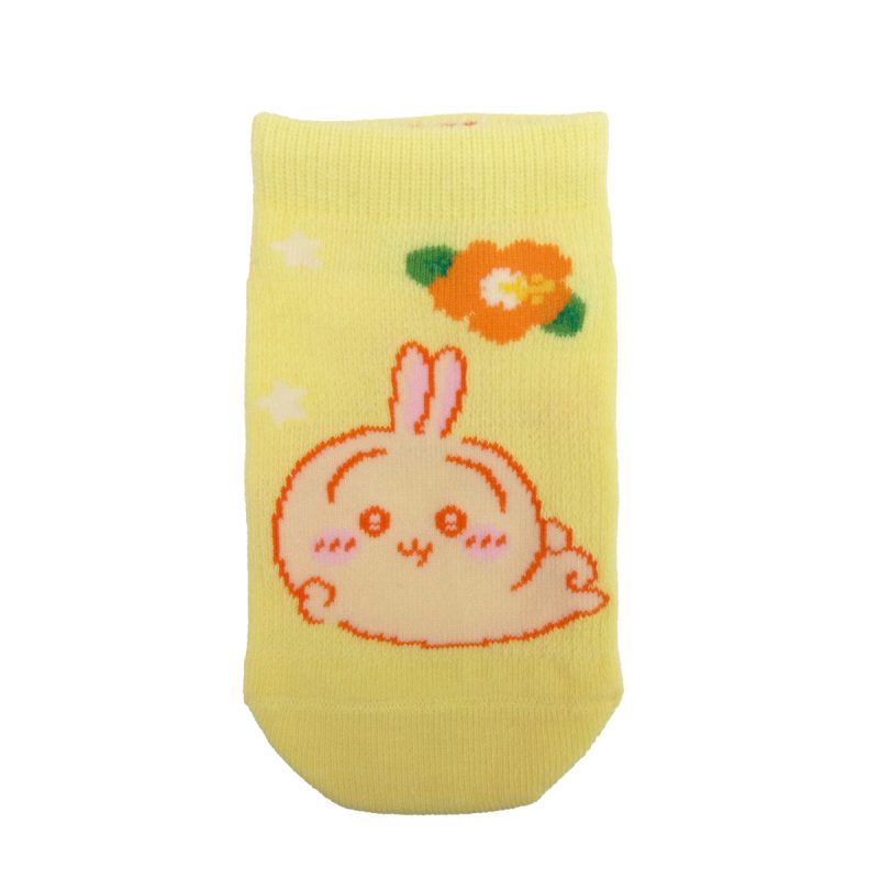 Chiikawa Mesh Sneaker Socks (Usagi?Aloha)