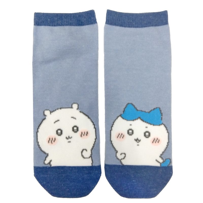 Chiikawa Sneaker Socks (Chiikawa & Hachiware. Left & Right) - Men's