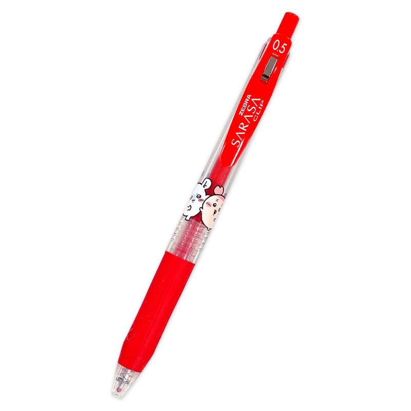 Chiikawa SARASA Ballpoint Pen (Momonga and Furuhonya?Red)