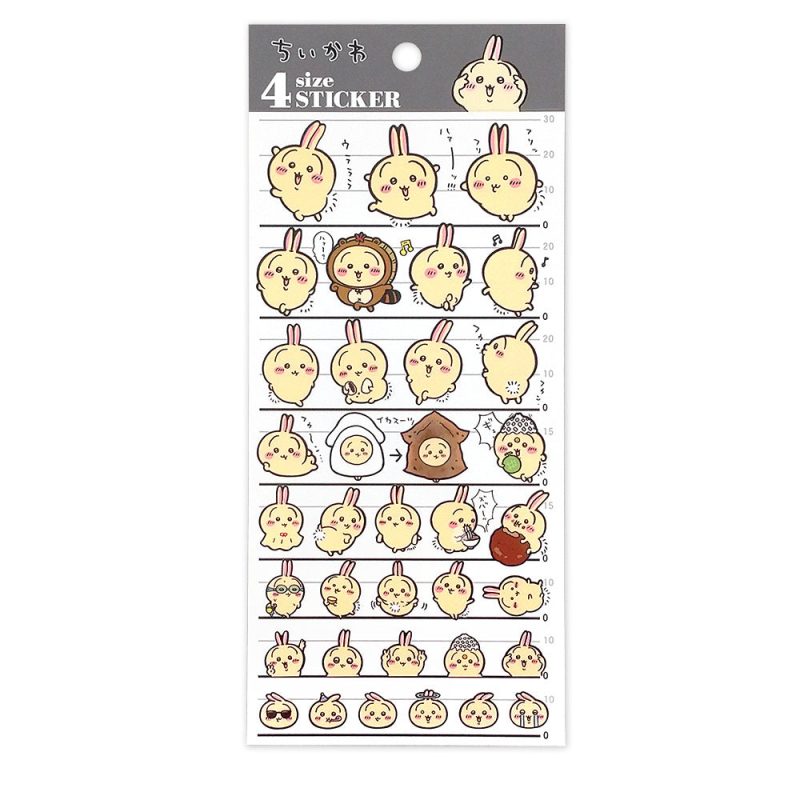 Chiikawa 4-Size Sticker (Usagi)