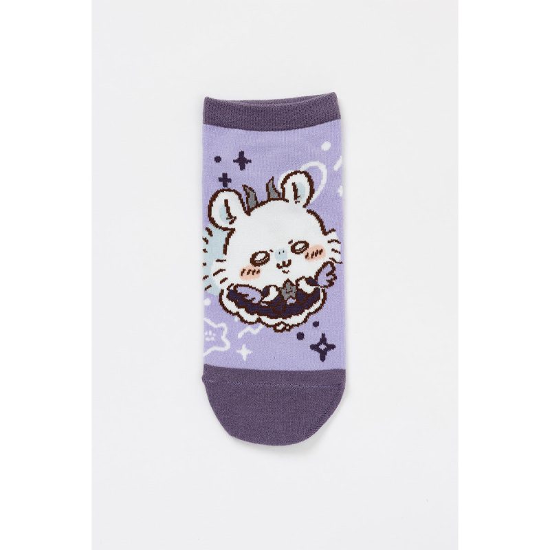 Chiikawa Magical Chiikawa Sneaker-Length Socks (Momonga)