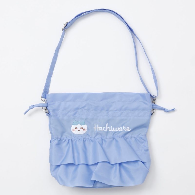 Chiikawa Frill Shoulder Bag Hachiware Blue