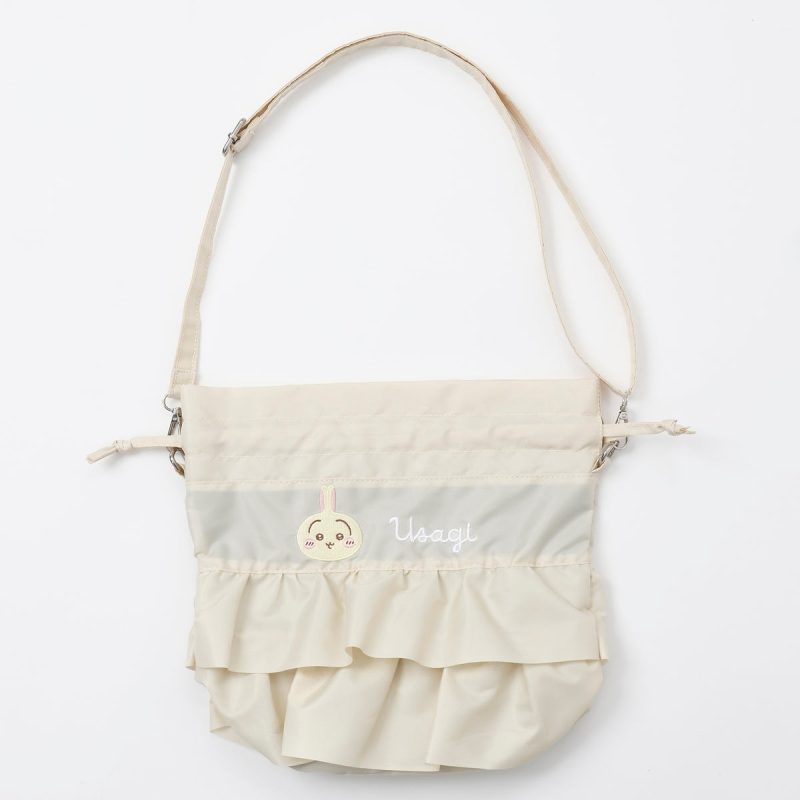 Chiikawa Frill Shoulder Bag Usagi Beige