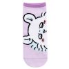 Chiikawa Crew Socks Momonga Close-Up Light Purple