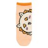 Chiikawa Crew Socks Shisa Close-Up Pale Orange