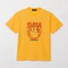 Chiikawa Shisa's Souvenir Shop T-shirt Full Speed (Yellow)