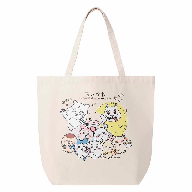 Chiikawa Large Tote Bag (Everyone for the Eyecatch)