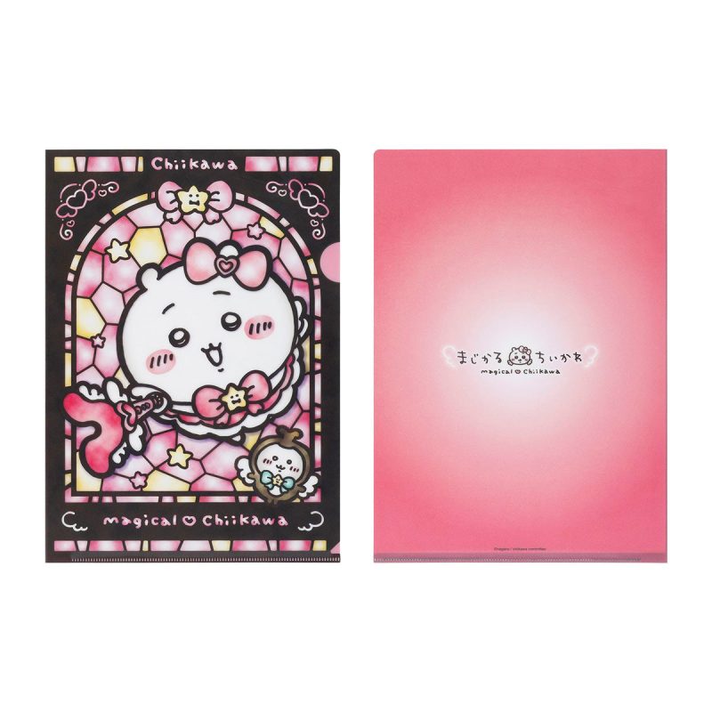 Chiikawa Magical Chiikawa Stained Glass Style Clear File (Chiikawa)