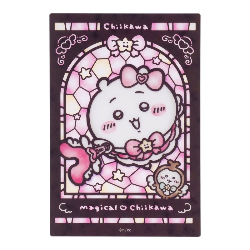 Chiikawa Magical Chiikawa Stained Glass Style Clear Card (Chiikawa)