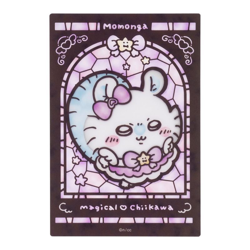 Chiikawa Magical Chiikawa Stained Glass Style Clear Card (Momonga)
