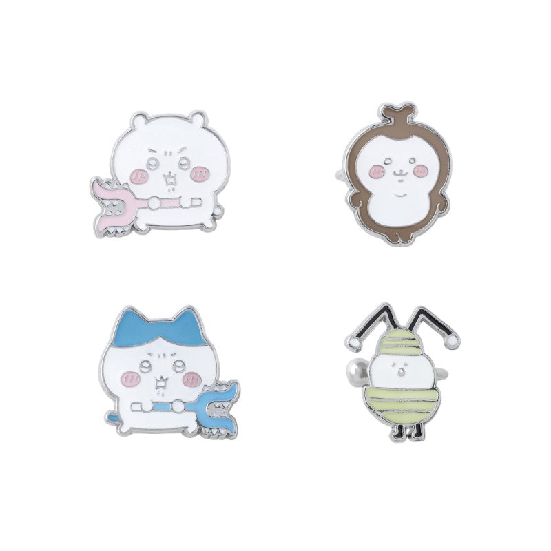 Chiikawa Pukuri Ear Cuff 4-piece Set (Chiikawa?Hachiware)