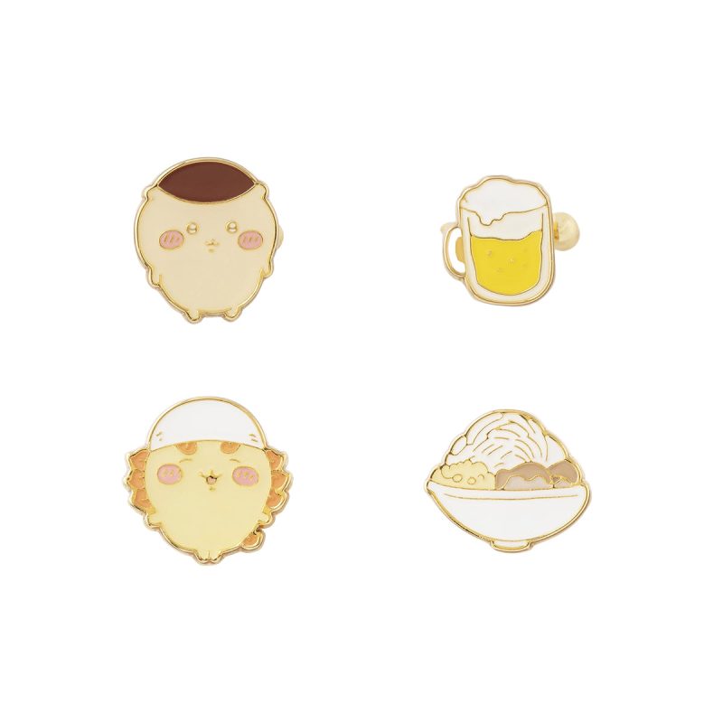 Chiikawa Pukuri Ear Cuff 4-piece Set (Kurimanju?Shisa)