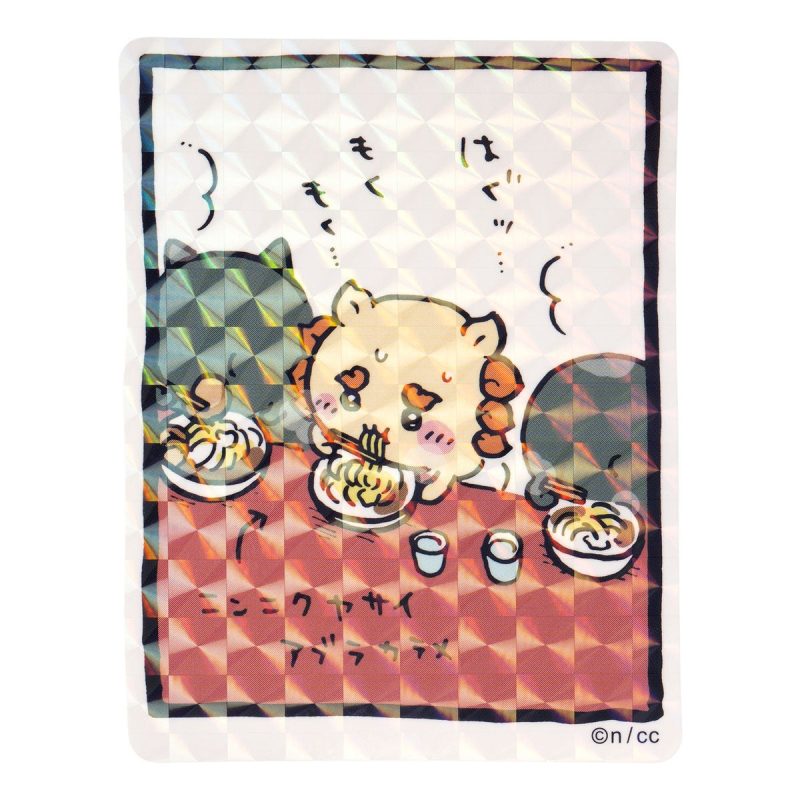 Chiikawa Smartphone-sized Hologram Sticker (Shisa: Customer)