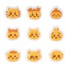 Chiikawa Bakery Puffy Flake Stickers (Everyone with Tiny Bread)
