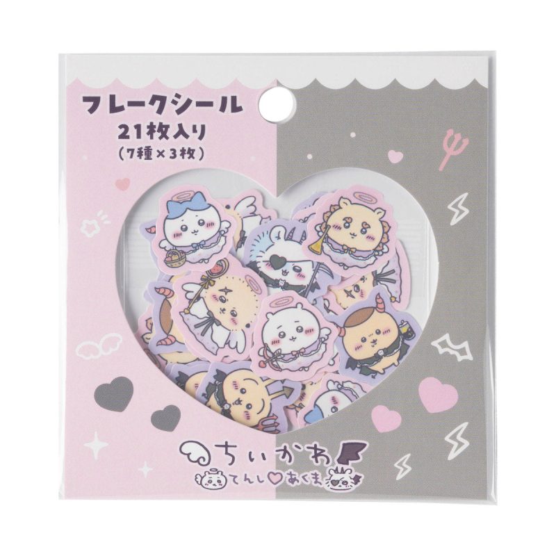 Chiikawa Angel & Demon Flake Stickers