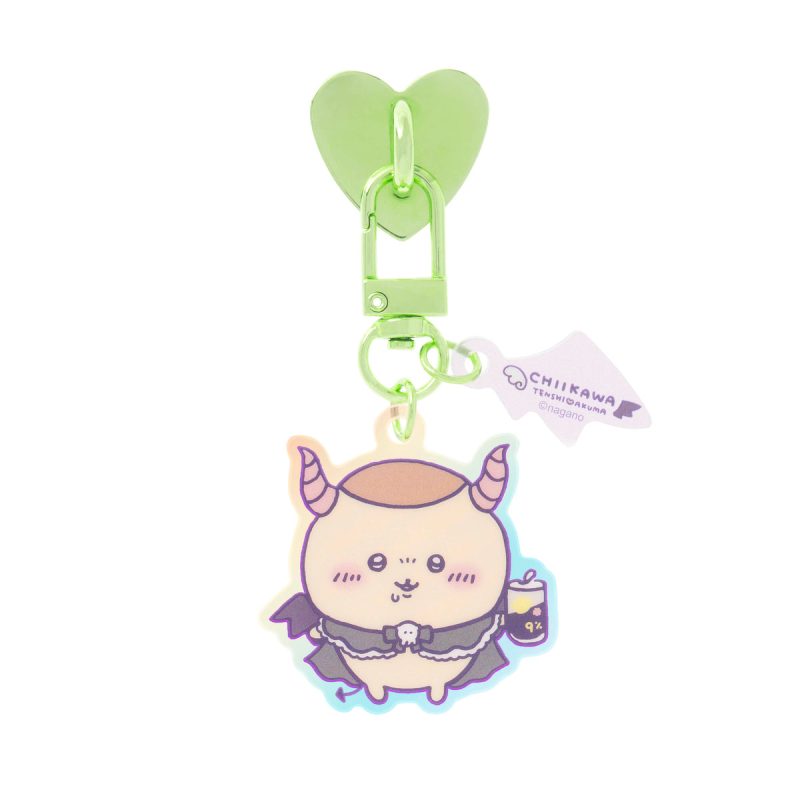 Chiikawa Angel & Demon Keyring Charm Keyholder (Demon Kurimanju)