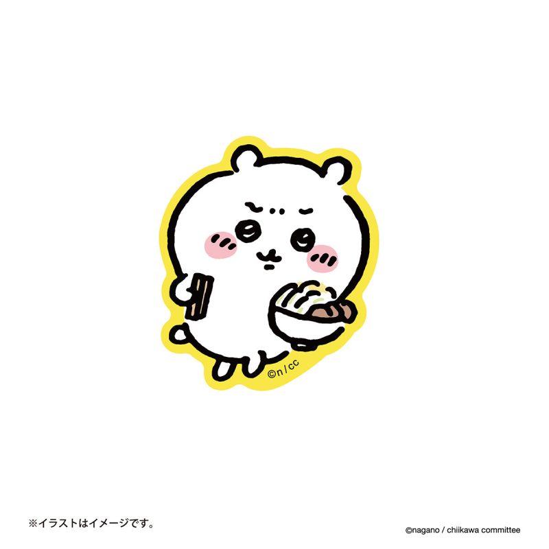 Chiikawa Clear Stickers (Rou Chiikawa)