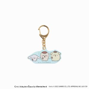 Chiikawa   Sanrio Characters Aurora Acrylic Key ring (Haa)
