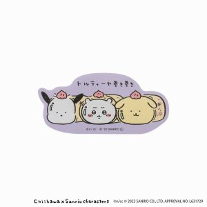 Chiikawa   Sanrio Characters Phone-Sized Stickers (Tortilla)