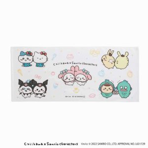 Chiikawa   Sanrio Characters Face Towel (Everyone)