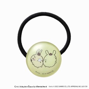 Chiikawa   Sanrio Characters Glass Hair Tie (Usagi & Pom Pom Purin)