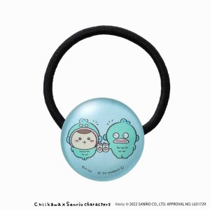 Chiikawa   Sanrio Characters Glass Hair Tie (Kurimanju & Hangyodon)