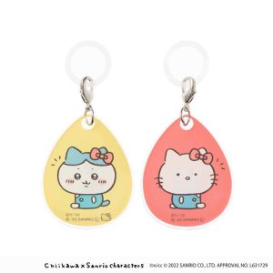Chiikawa   Sanrio Characters Umbrella Marker 2-Piece Set (Hachiware & Hello Kitty)