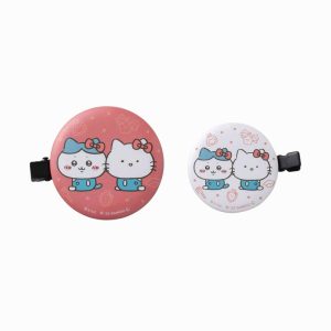 Chiikawa   Sanrio Characters Can-can Bangs Clip (Hachiware & Hello Kitty)