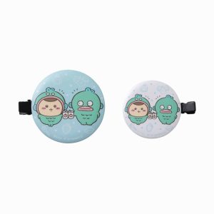 Chiikawa   Sanrio Characters Can-can Bangs Clip (Kurimanju & Hangyodon)