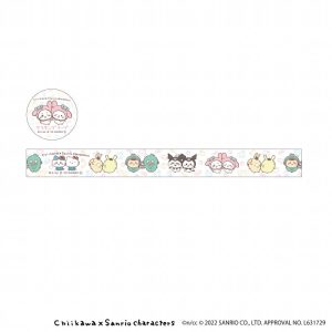Chiikawa   Sanrio Characters Masking Tape S (Everyone)