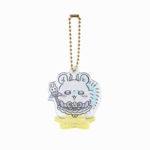 Magical Chiikawa Acrylic Key ring that can also be Acrylic Stand (Momonga)
