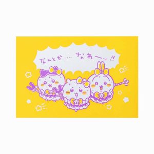 Magical Chiikawa Letterpress Card (Come what may)