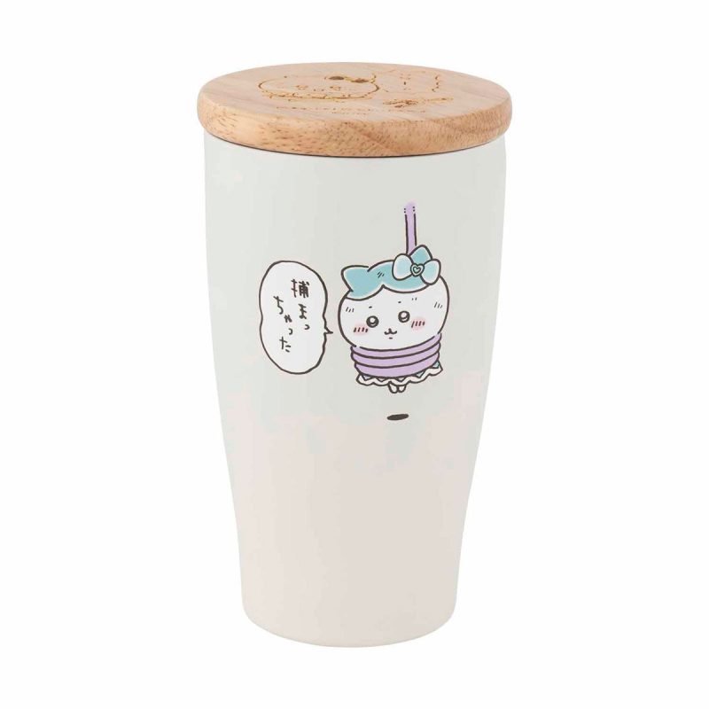 Chiikawa Magical Chiikawa Wooden Lid Tumbler (Caught)