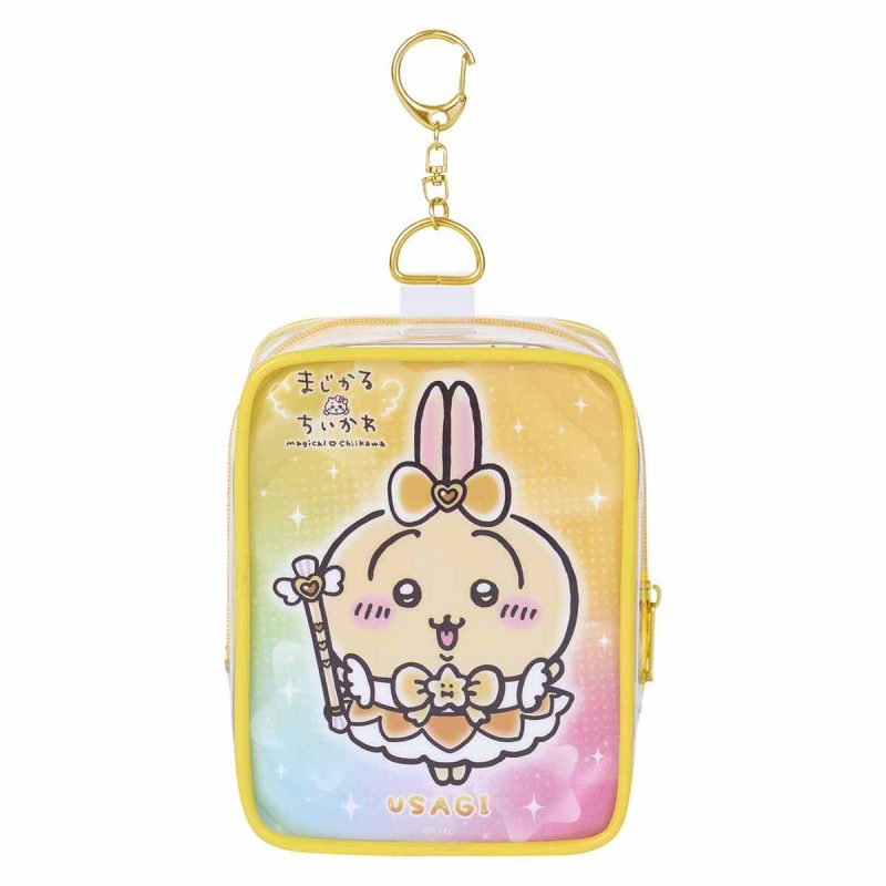 Chiikawa Super Magical Chiikawa Mascot-Friendly Clear Pouch (Usagi)
