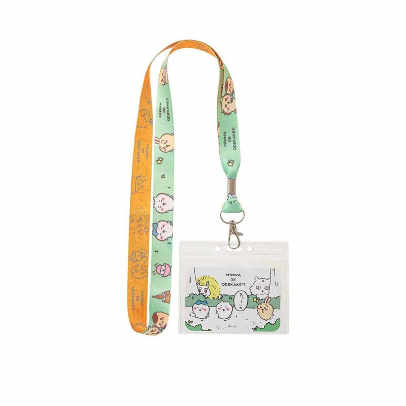 Chiikawa Excited to Go Out! Neck Strap (Everyone Going Out!!)