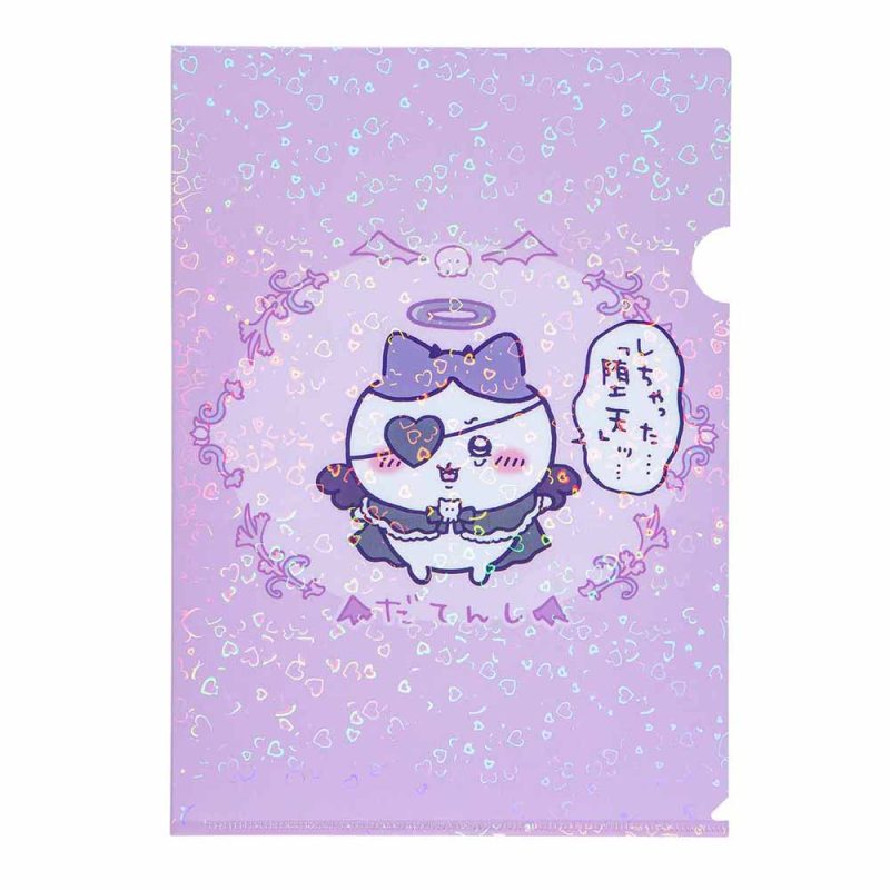 Chiikawa Angel & Demon Hologram A4 Clear File (I did it. Fell...)