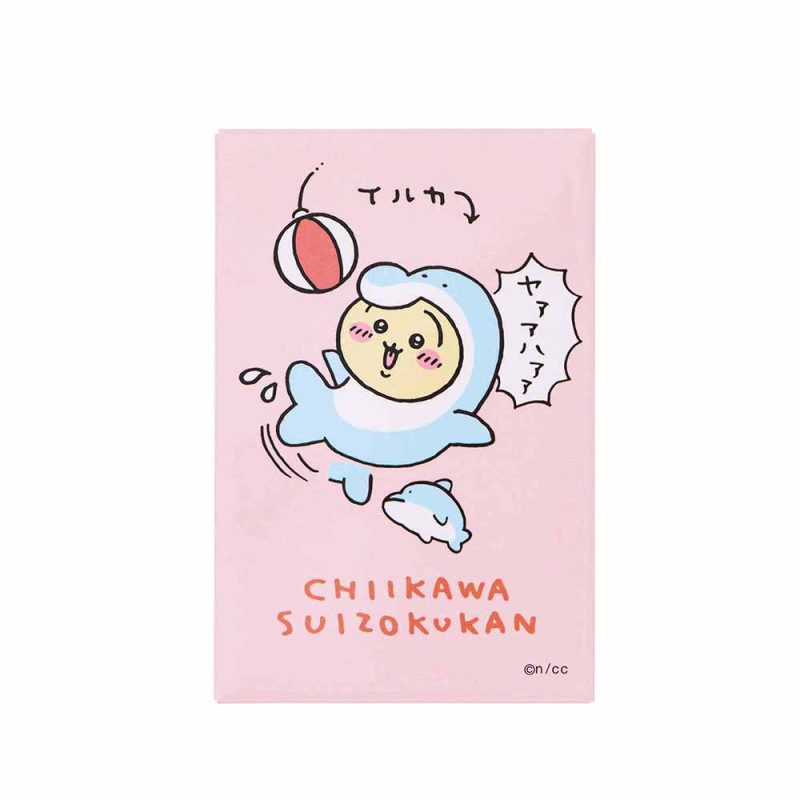 Chiikawa Aquarium Square Magnet (Usagi   Dolphin)