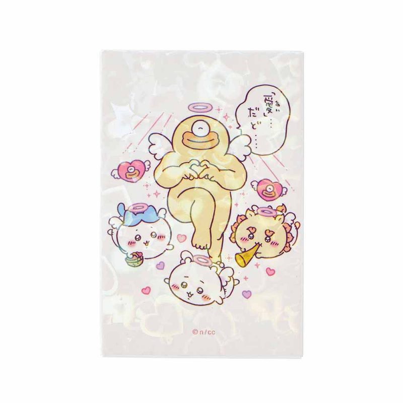 Chiikawa Angel & Demon Hologram Square Magnet (Love. right...)