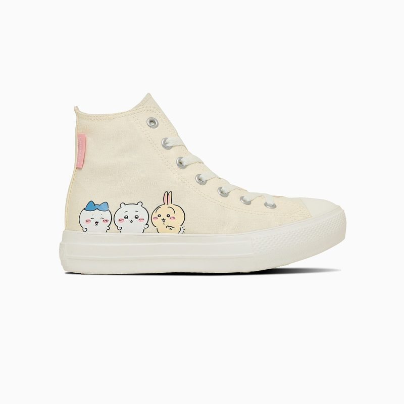 Chiikawa CONVERSE Chiikawa ALL STAR LIGHT PLTS PT HI / CHIIKAWA CREAM  [Cannot be purchased with other items]