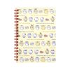 Chiikawa x Sanrio Characters W-Ring Notebook B6 (Cream)