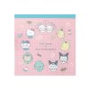 Chiikawa x Sanrio Characters Square Memo (Pink)