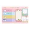 Chiikawa x Sanrio Characters Stand Sticky Notes (Pink)