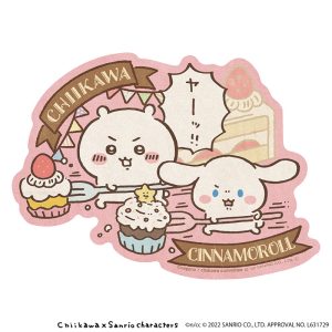 Chiikawa   Sanrio Characters Travel Sticker (1) Yaa!!