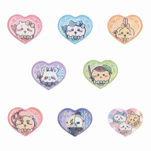 Magical Chiikawa Heart Badge Collection (8 types total) 1 Box. 8 Pieces